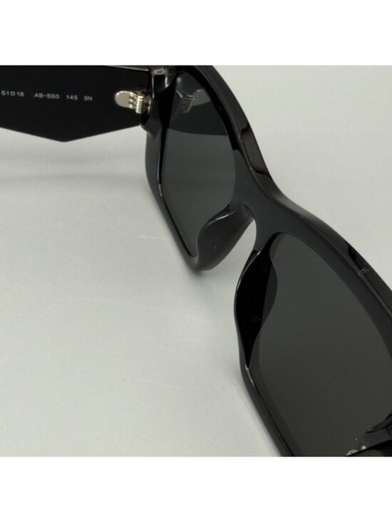 Prada PR 08YS 1AB5S0 Sunglasses Black Dark Grey 51 18 145 3N READ Prada PR 08YS 1AB5S0 Sunglasses Black Dark Grey 51 18 145 3N  main image 2